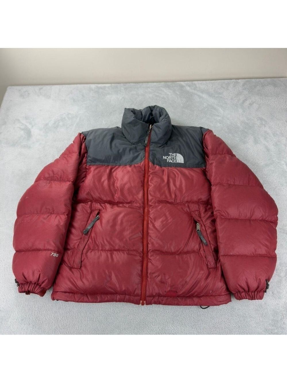 The North Face Mens Small Nuptse 700 Goose Down Puffer Jacket